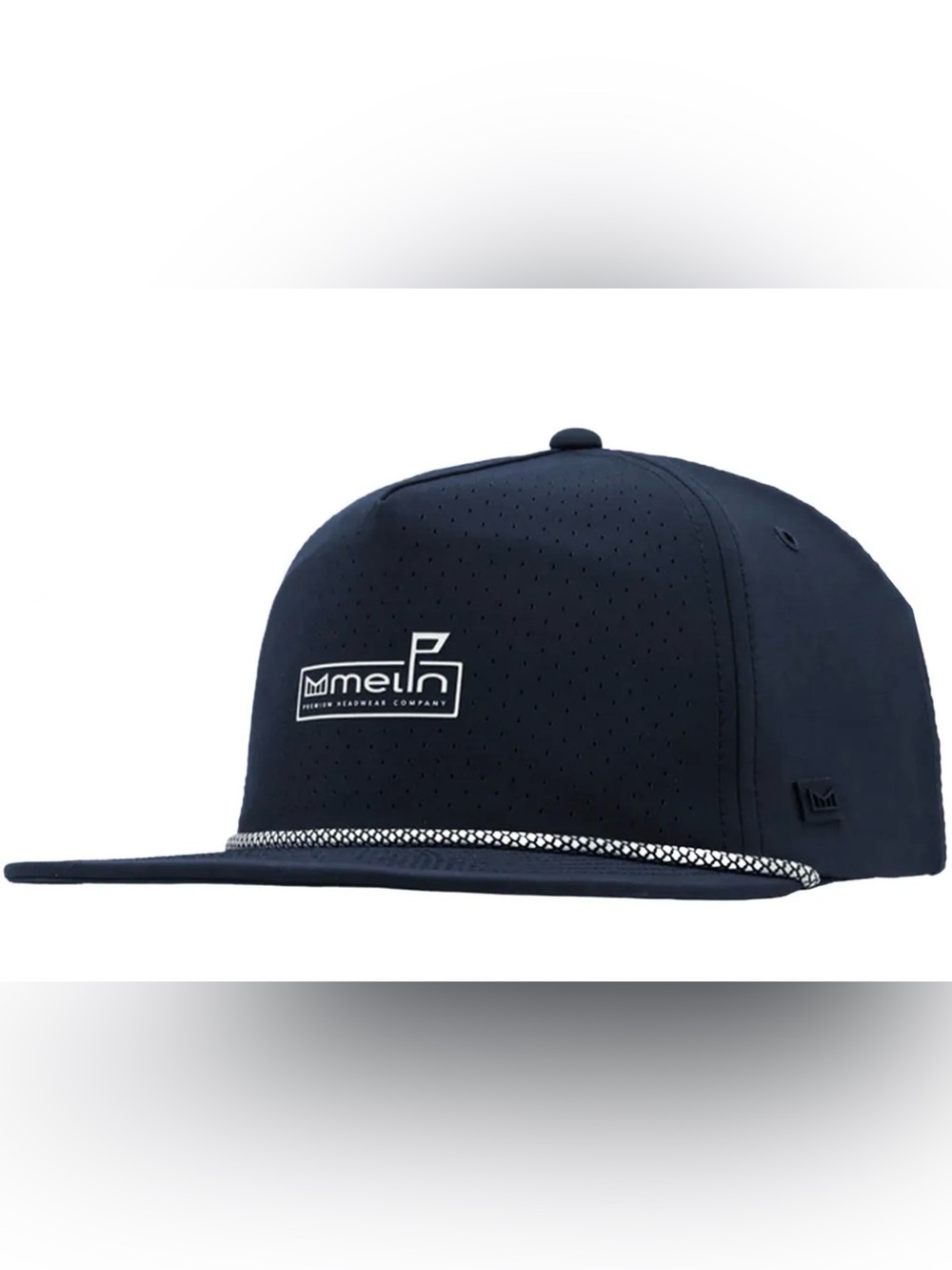 Melin Coronado Links FDN Hydro Snapback Cap Hat Men's Golf Navy Blue NWT